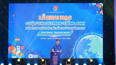 Khai mạc Cuộc thi Olympic tiếng Anh dành cho cán bộ trẻ  lần thứ VIII năm 2026