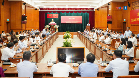 Công bố quyết định thành lập Cơ quan Báo và Phát thanh, Truyền hình TP.HCM