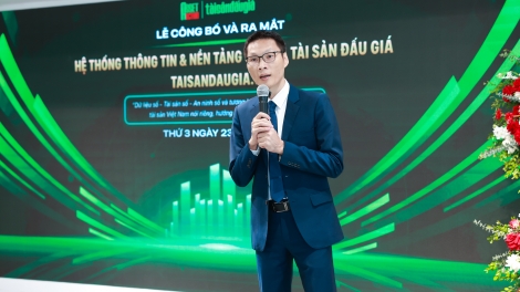 Ra mắt nền tảng số hóa tài sản đấu giá Việt Nam