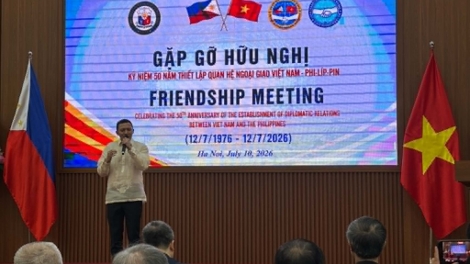 Gặp gỡ hữu nghị kỷ niệm 50 năm quan hệ Việt Nam – Philippines