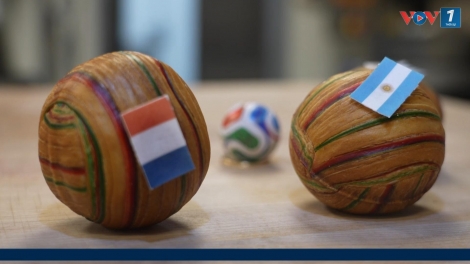World Cup 2026: Bánh sừng bò hình trái bóng kết nối những nền văn hóa khác nhau