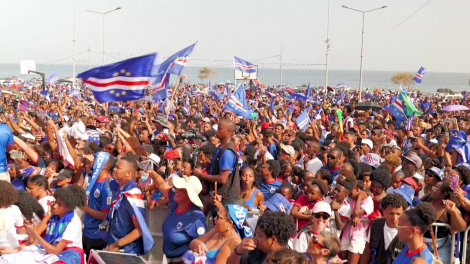 Đội tuyển Cape Verde được chào đón như những người hùng sau kỳ World Cup lịch sử