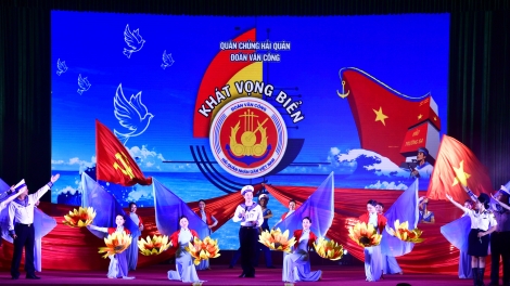 Những giai điệu “Khát vọng biển” tiếp lửa nơi Căn cứ quân sự Long Sơn