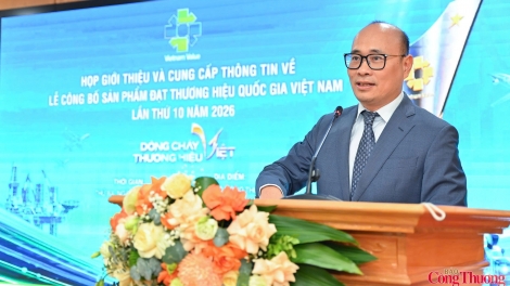 Sản phẩm đạt Thương hiệu quốc gia Việt Nam lần thứ 10 năm 2026: Đổi mới sáng tạo được ưu tiên