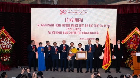 Trường Đại học Luật, Đại học Quốc gia Hà Nội: 50 năm đồng hành cùng luật học Việt Nam