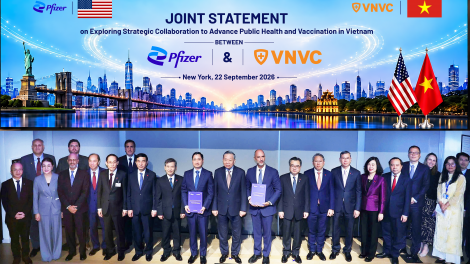  VNVC và Pfizer hợp tác tăng cường năng lực y tế dự phòng cho Việt Nam 