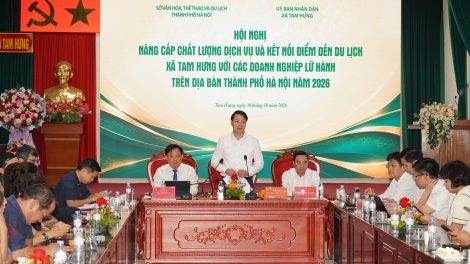 Hà Nội kết nối tiềm năng du lịch từ di sản và làng nghề Tam Hưng