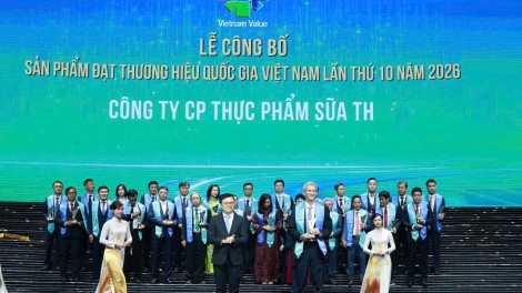 Tập đoàn TH tiếp tục khẳng định vị thế Thương hiệu quốc gia Việt Nam