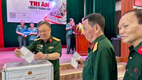 Hơn 400 triệu đồng “Tri ân chiến sĩ Trường Sơn” năm 2026