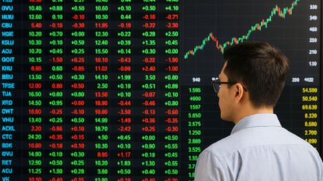 Thị trường chứng khoán cuối tuần trước, VN-Index ở mức 1.737,11 điểm