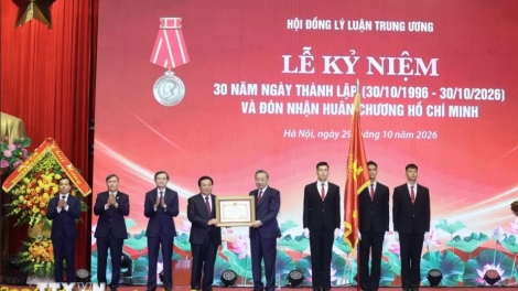 Thời sự 12h 29/10/2026: Lễ kỷ niệm 30 năm thành lập Hội đồng Lý luận Trung ương