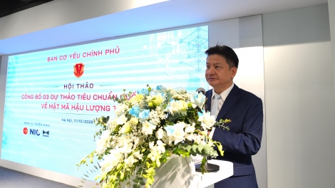 Ban Cơ yếu Chính phủ công bố 3 dự thảo tiêu chuẩn quốc gia về mật mã hậu lượng tử