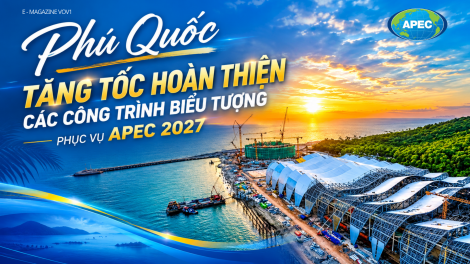 Phú Quốc tăng tốc hoàn thiện các công trình biểu tượng phục vụ APEC 2027