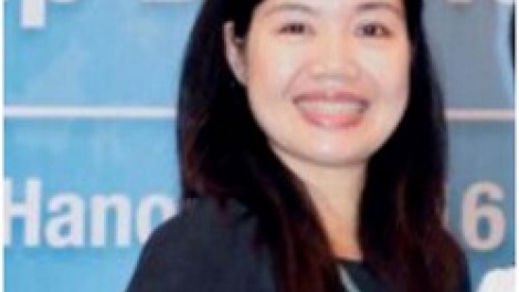 Chị Trần Thị Minh Hải – một người giàu kinh nghiệm trong huấn luyện giọng nói để tròn vành, rõ chữ, không bị mang âm sắc địa phương (6/10/2019)