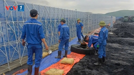 Chủ động biện pháp an toàn cho khai thác than trước mùa mưa bão