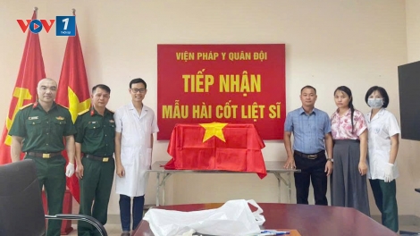 Điện Biên bàn giao thêm 766 mẫu hài cốt liệt sĩ phục vụ giám định ADN