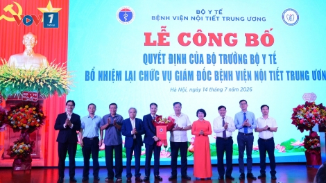  Bộ Y tế bổ nhiệm lại TS.BS Phan Hoàng Hiệp làm Giám đốc Bệnh viện Nội tiết Trung ương