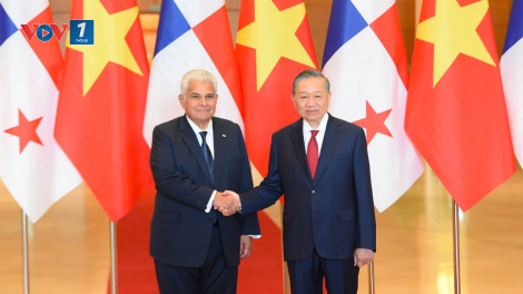 Tổng Bí thư, Chủ tịch nước Tô Lâm chủ trì lễ đón Tổng thống Cộng hòa Panama