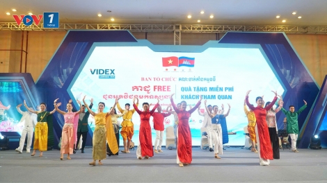 Sắc màu văn hóa Việt Nam nhận được sự quan tâm đặc biệt tại Videx Cambodia 2026