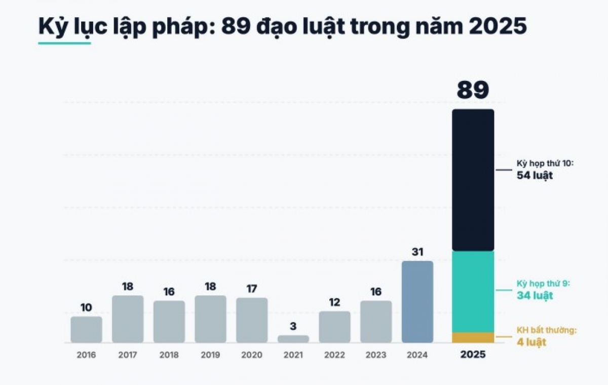 (Theo Báo cáo Dòng chảy pháp luật kinh doanh 2025 của VCCI)