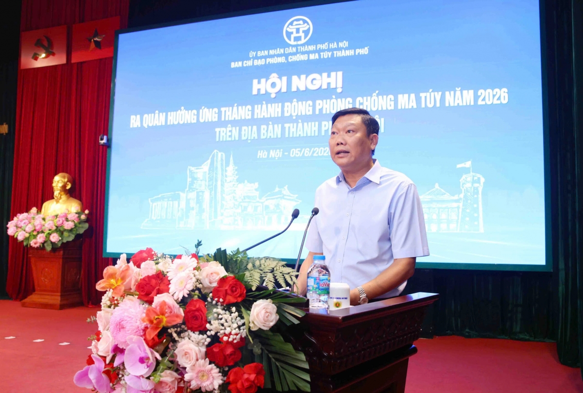Phó Chủ tịch Hà Nội Đỗ Anh Tuấn phát biểu chỉ đạo