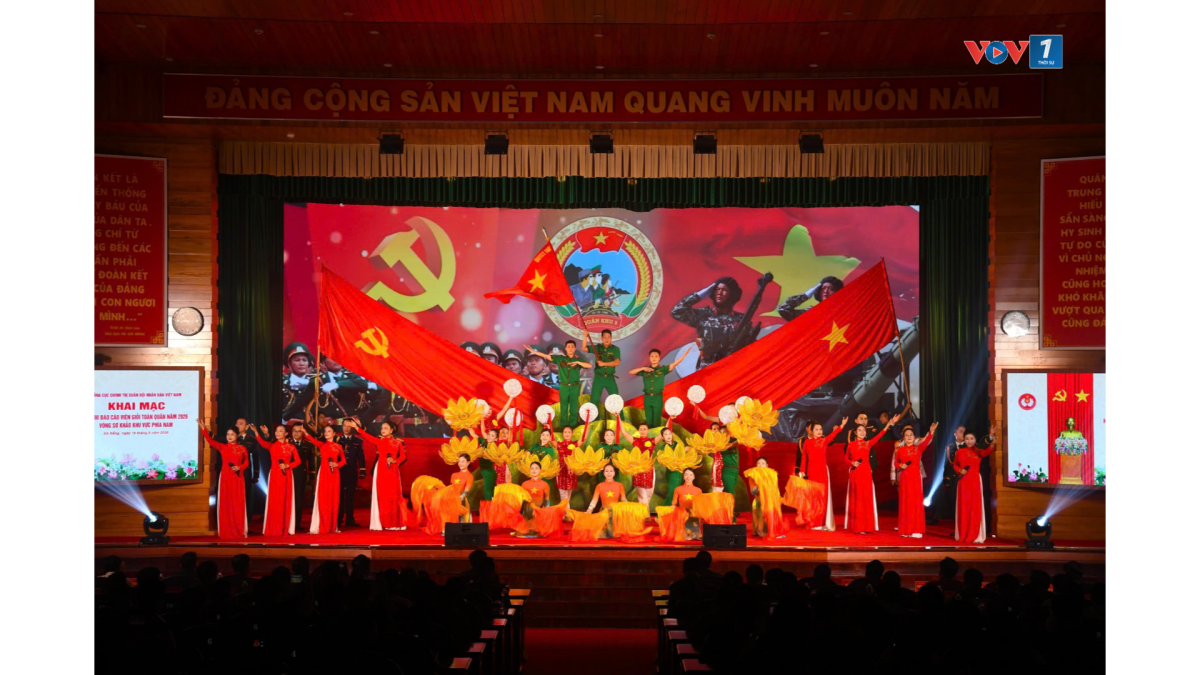 Tiết mục văn nghệ chào mừng Hội thi