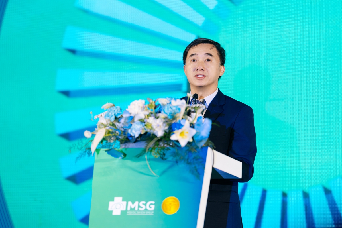 GS.TS Trần Văn Thuấn – Thứ trưởng Bộ Y tế, Chủ tịch Hội đồng Y khoa Quốc gia phát biểu chỉ đạo
