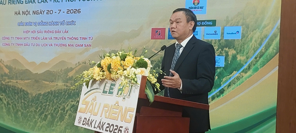 Ông Đào Mỹ - Phó Chủ tịch UBND tỉnh Đắk Lắk phát biểu khai mạc.