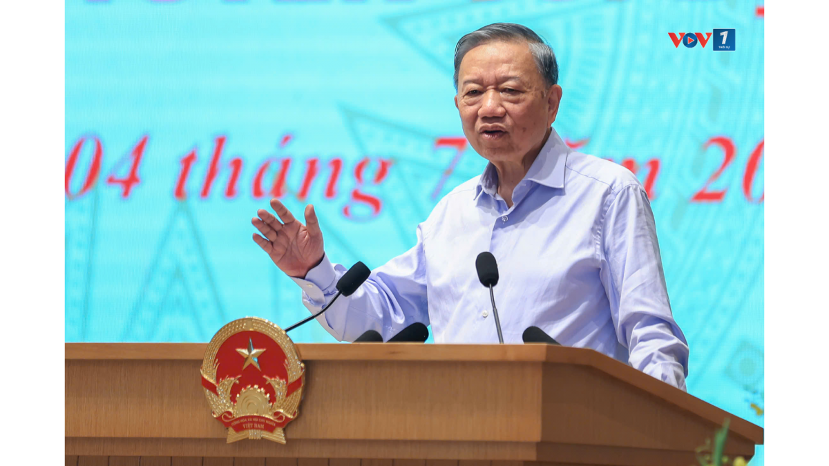 Tổng Bí thư, Chủ tịch nước Tô Lâm dự và phát biểu chỉ đạo phiên họp Chính phủ thường kỳ tháng 6/2026 và Hội nghị trực tuyến Chính phủ với các địa phương - Ảnh:Văn Hiếu/VOV