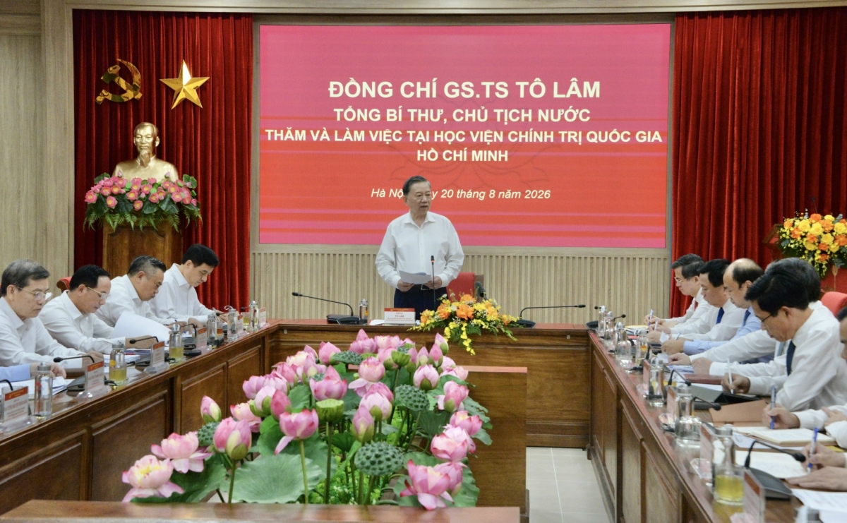 Toàn cảnh buổi làm việc