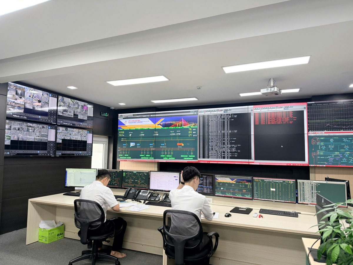Trung tâm điều khiển Công ty Điện lực TP Đà Nẵng (EVNCPC)
