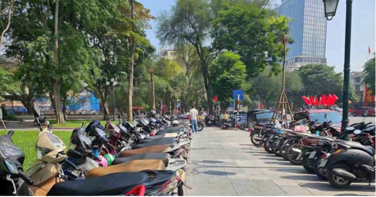 Hà Nội bố trí nhiều điểm trông giữ xe miễn phí dịp Quốc khánh.