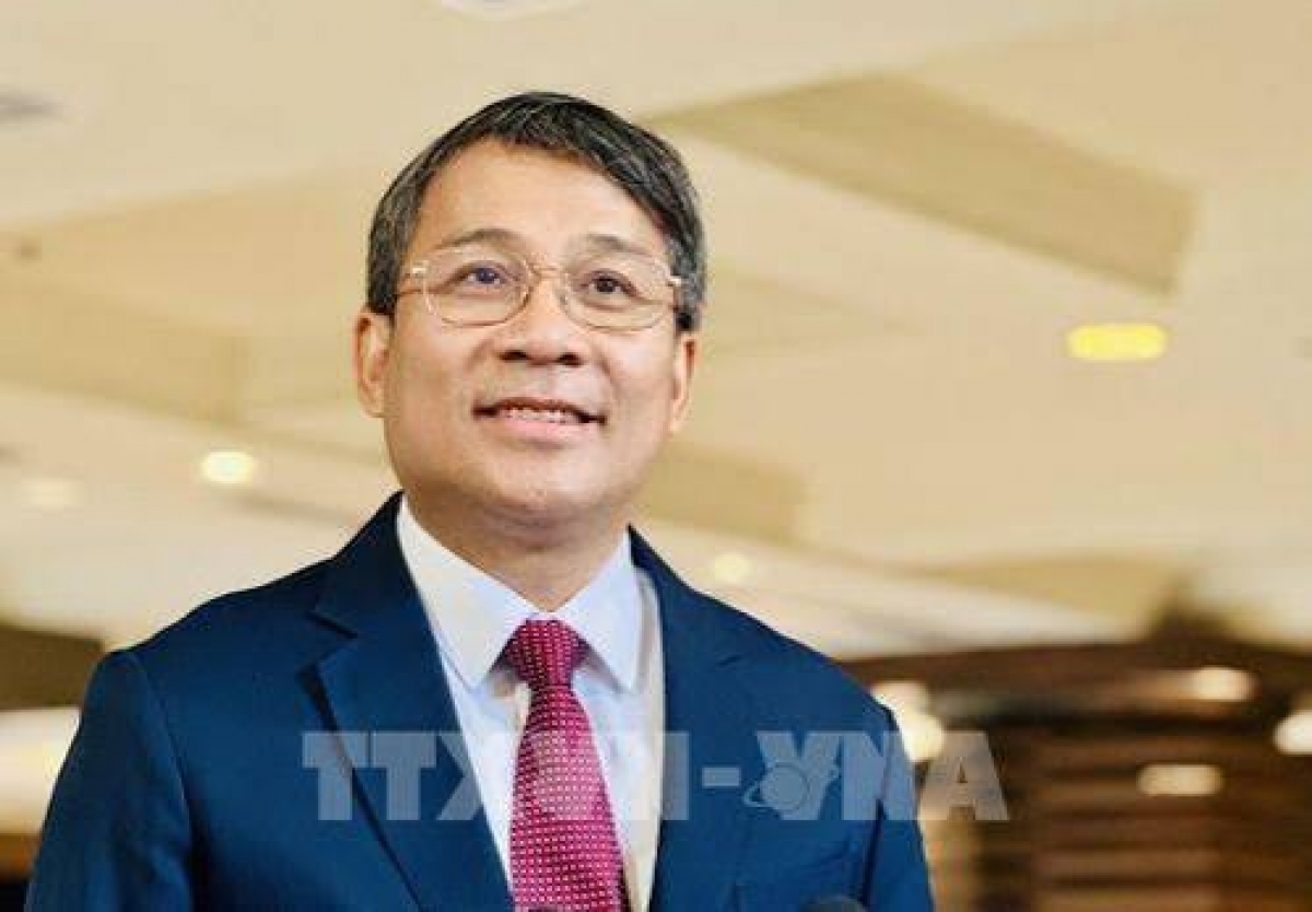 Thứ trưởng Thường trực Bộ Ngoại giao Nguyễn Minh Vũ nhấn mạnh tầm quan trọng của việc chuẩn bị nhân sự cho Năm APEC 2027. Ảnh: TTX.