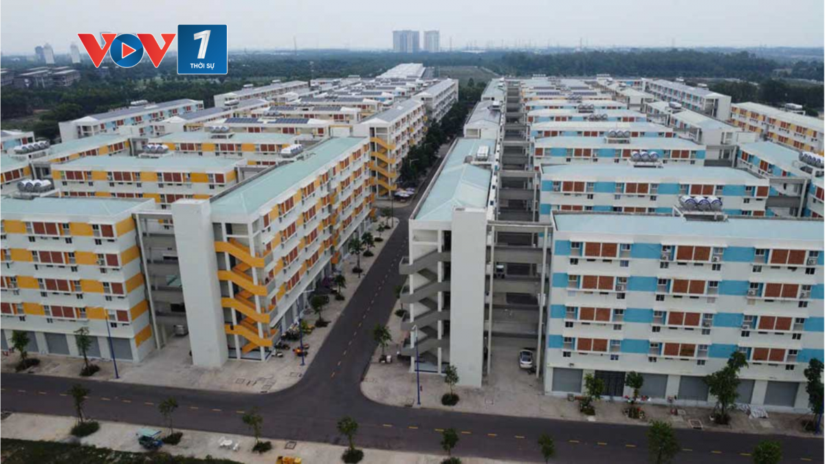 Nhà ở xã hội Định Hòa, phường Chánh Hiệp, TP.HCM (Nguồn ảnh: Thiên Lý/VOV – TP.HCM)