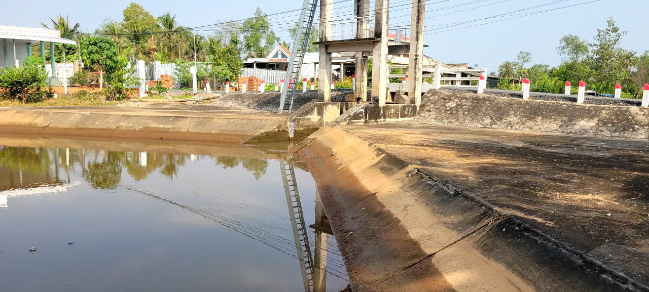 Các cống đập tại tỉnh Tiền Giang vận hành theo hướng ngăn mặn, trữ ngọt