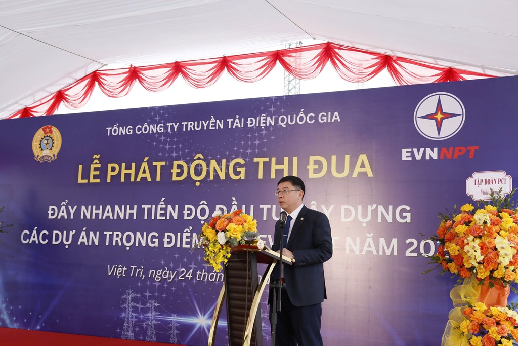 Ông Phạm Lê Phú - TGĐ EVNNPT