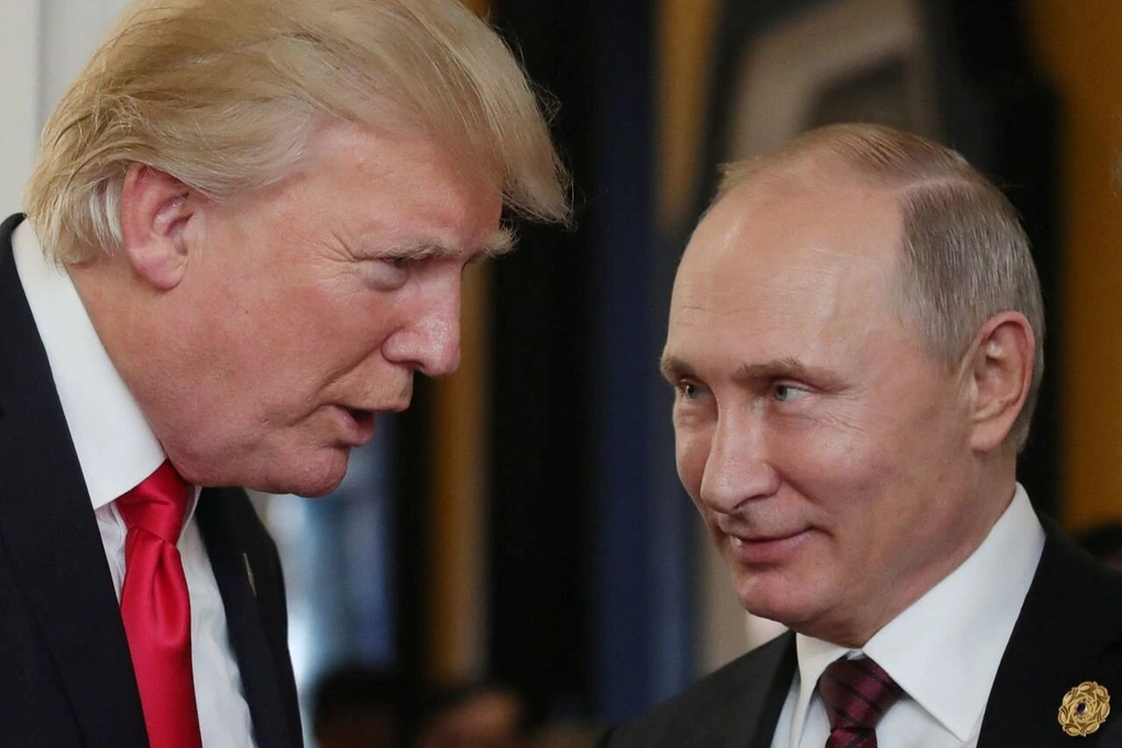 Tổng thống Mỹ Donald Trump và Tổng thống Nga Vladimir Putin (Ảnh: AFP).