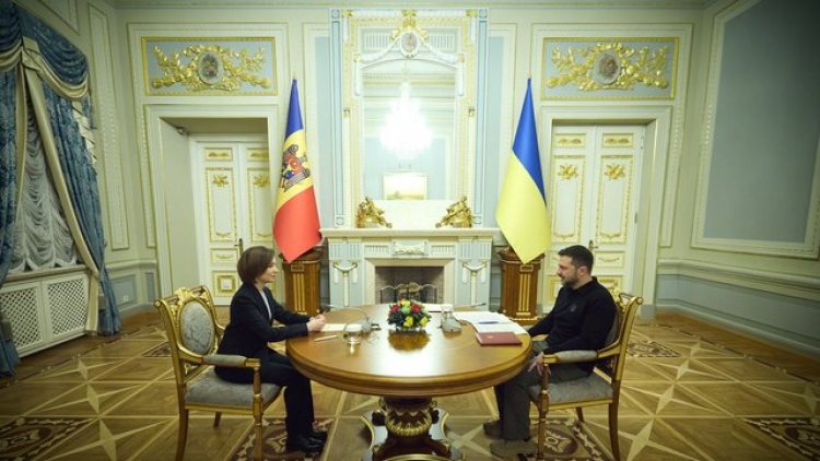 Tổng thống Moldova thăm Kiev tái khẳng định sự ủng hộ đối với Ukraine