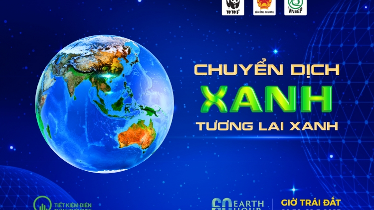 "Chuyển dịch xanh - Tương lai xanh": Thông điệp của Giờ Trái đất năm 2025