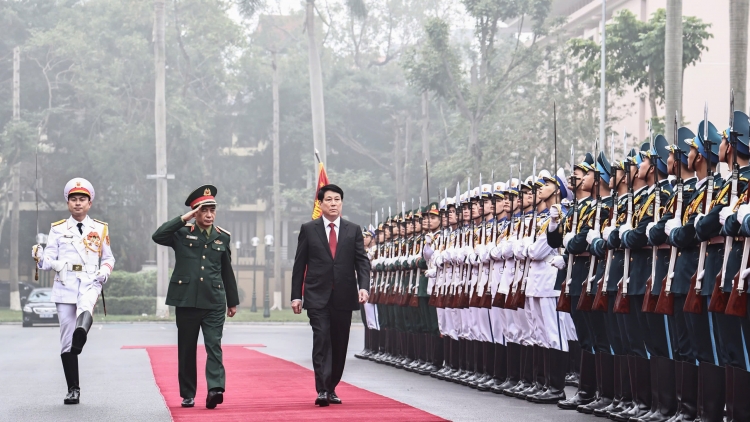 Chủ tịch nước Lương Cường: Bài học về xây dựng lực lượng vũ trang nhân dân vững mạnh