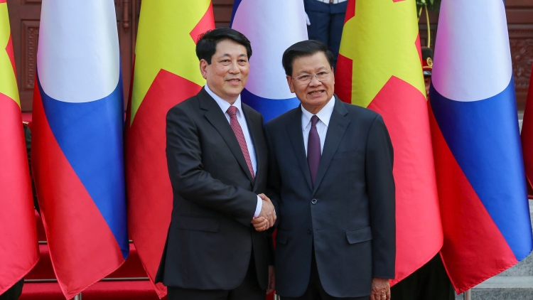 Thời sự 21h30 24/4/2025:Chủ tịch nước Lương Cường hội đàm với TBT-CTN Lào Thongloun Sisulith