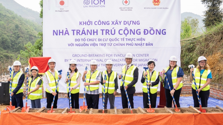 Nhật Bản và Tổ chức Di cư Quốc tế (IOM) chung tay hỗ trợ người dân vùng thiên tai