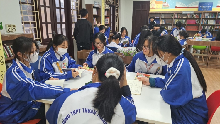 Thư viện nhà trường ở Bắc Ninh lan tỏa văn hóa đọc 