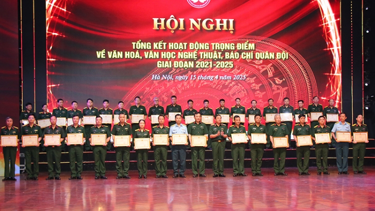 Tổng kết hoạt động văn hóa, văn học nghệ thuật, báo chí Quân đội