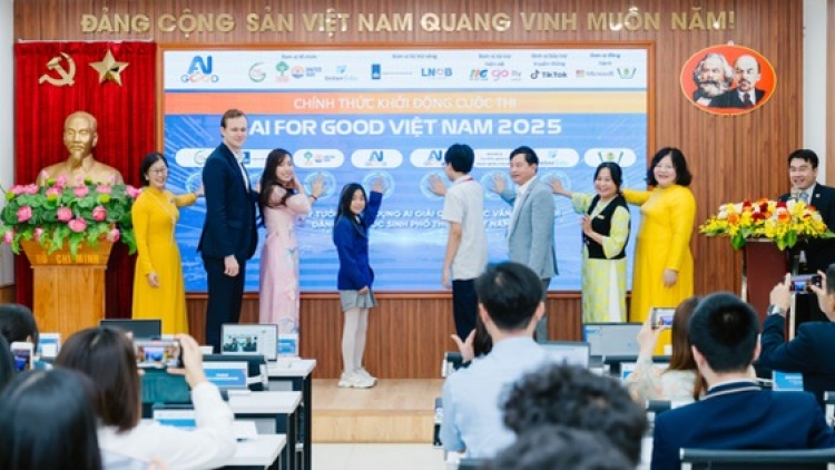 Thời sự 21h30 19/4/2025: Khởi động cuộc thi AI for Good Việt Nam 2025 