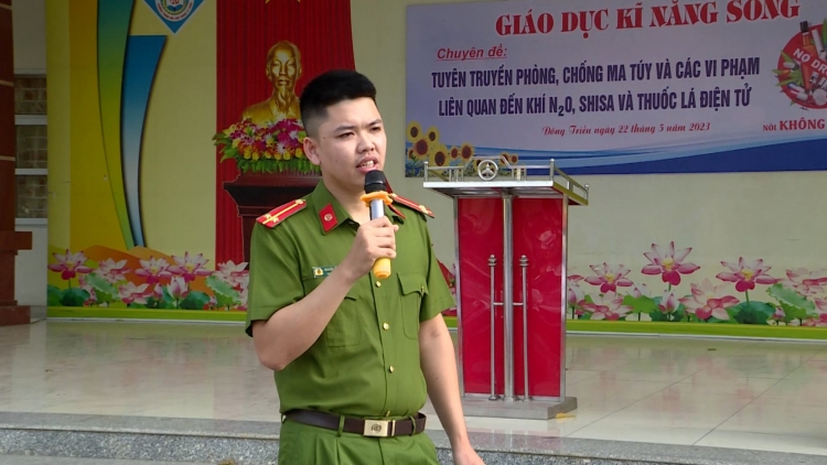 Thượng úy Nguyễn Đăng Khải anh dũng hi sinh khi truy bắt tội phạm ma túy đặc biệt nguy hiểm