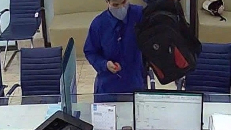 Công an Quảng Ninh phát thông báo truy tìm đối tượng cướp ngân hàng