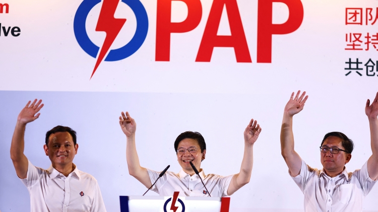 Bầu cử Singapore: PAP thắng lớn, Thủ tướng Lawrence Wong mở đầu kỷ nguyên lãnh đạo mới