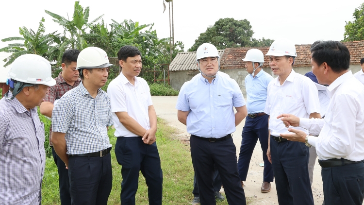 Tập trung nguồn lực đẩy nhanh tiến độ Dự án đường dây 500/220kV Nho Quan – Phủ Lý – Thường Tín