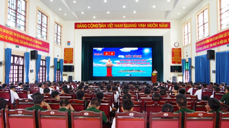 Lữ đoàn 146, Vùng 4 Hải quân rút kinh nghiệm xây dựng đơn vị điểm về công tác Giáo 
